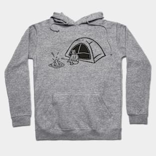 Camping Alone Hoodie